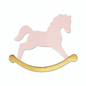 Sizzix Bigz Die - Rocking Horse 665349 OP=OP