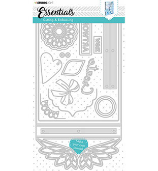 Studio Light Embossing Die Cut - Journal Essentials no. 380 SL-ES-CD380 OP=OP