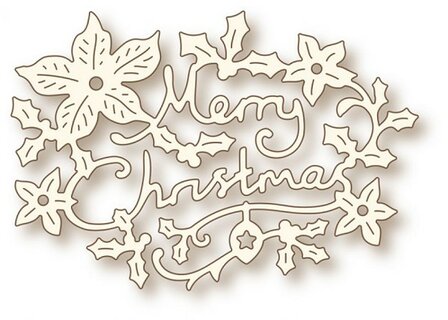 Wild Rose Studio Specialty Die - Christmas Greeting SD062 OP=OP