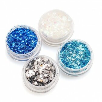 Color Pour Resin Glitter - Winter OP=OP