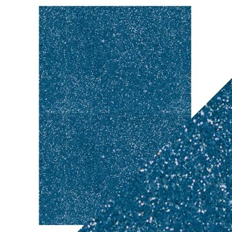 Tonic Studios Glitter Card - Cobalt Blue 9953E OP=OP