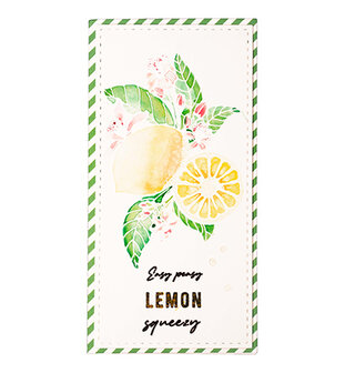 TWEEDE KANS Studio Light Clearstamp A6 - Essentials nr. 427 Lemon Squeezy SL-ES-STAMP427 OP=OP