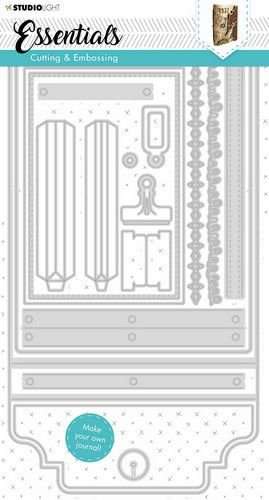 Studio Light Embossing Die Cut - Journal Essentials no. 381 - Creative